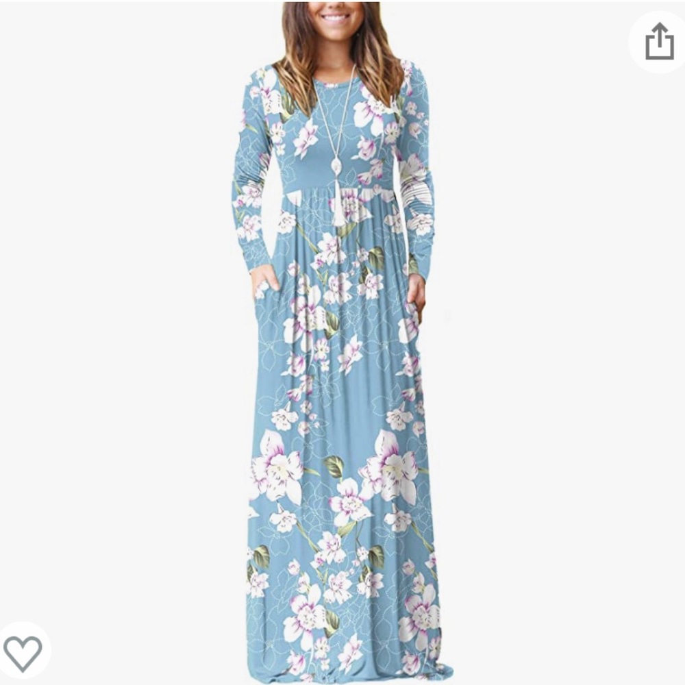 Light blue dress
